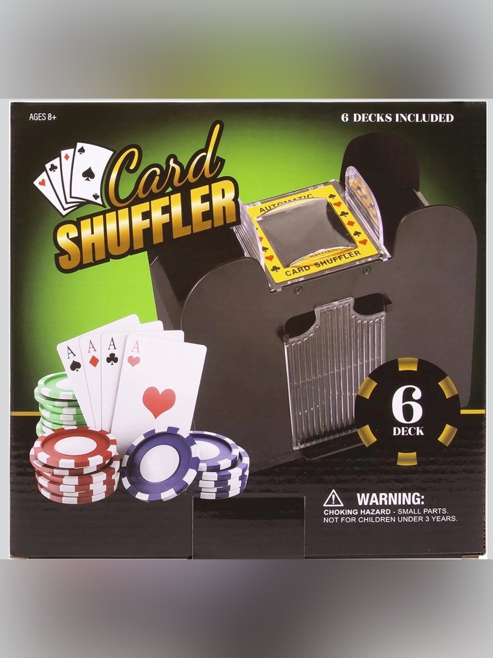 Automatic Card Shuffler (6-Deck)
